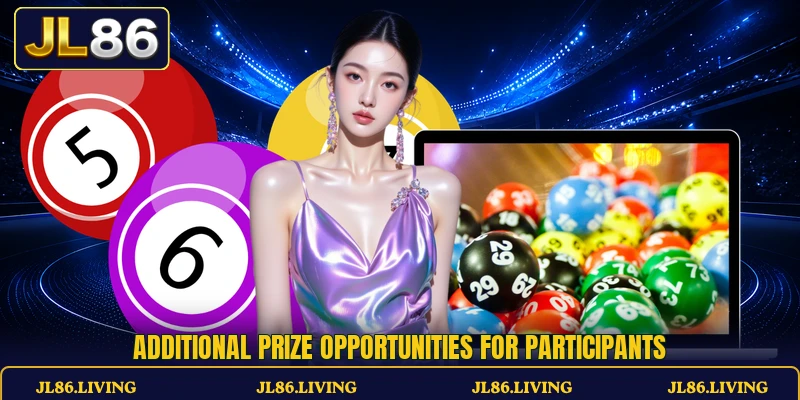 Additional prize opportunities for participants Additional prize opportunities for participants