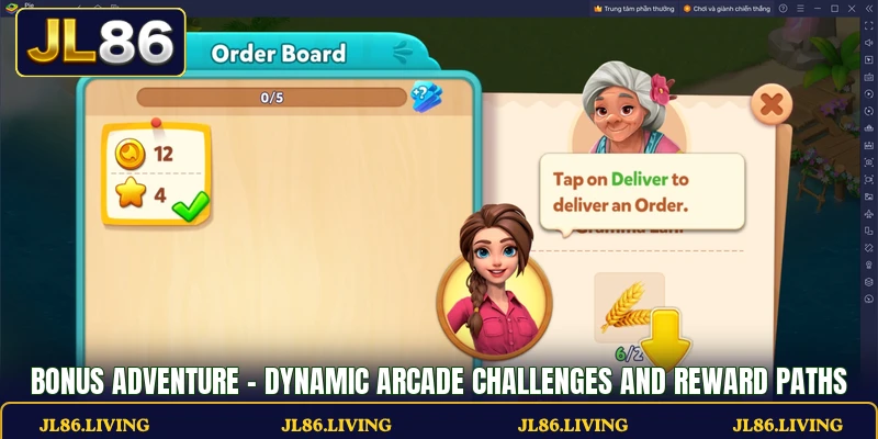 Bonus Adventure - Dynamic Arcade Challenges And Reward Paths