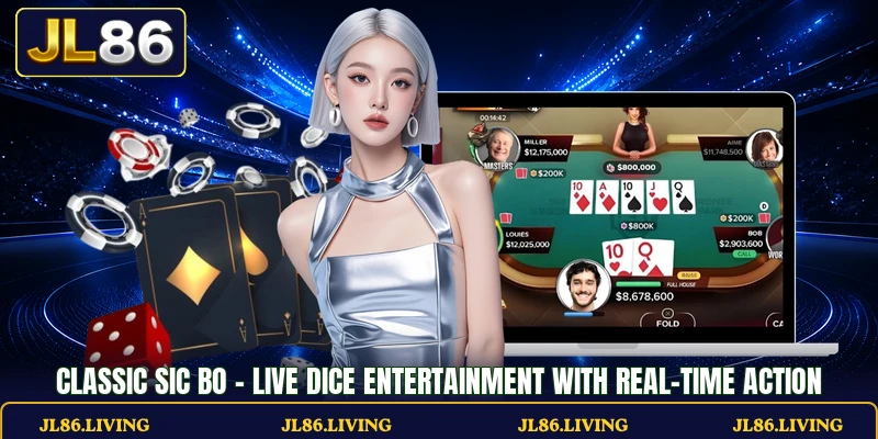 Classic Sic Bo - Live Dice Entertainment With Real-Time Action