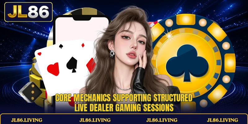 Core mechanics supporting structured live dealer gaming sessions Core mechanics supporting structured live dealer gaming sessions