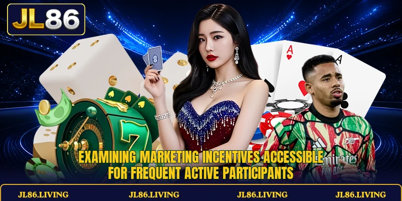 Examining marketing incentives accessible for frequent active participants