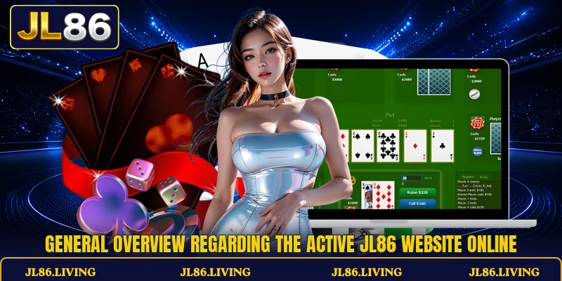 General overview regarding the active JL86 website online