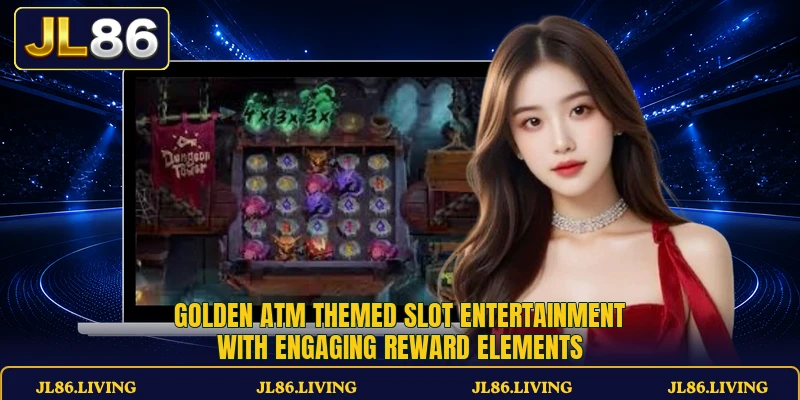 Golden ATM themed slot entertainment with engaging reward elements Golden ATM themed slot entertainment with engaging reward elements