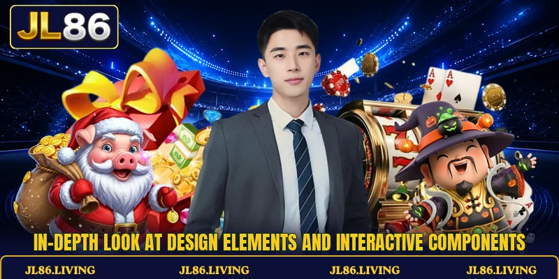 In-depth look at design elements and interactive components