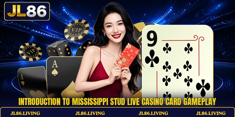Introduction to Mississippi Stud live casino card gameplay Introduction to Mississippi Stud live casino card gameplay