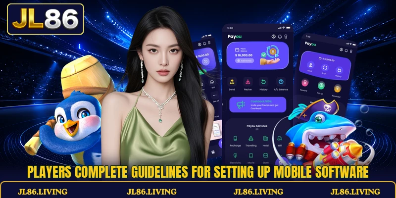 Players complete guidelines for setting up mobile software