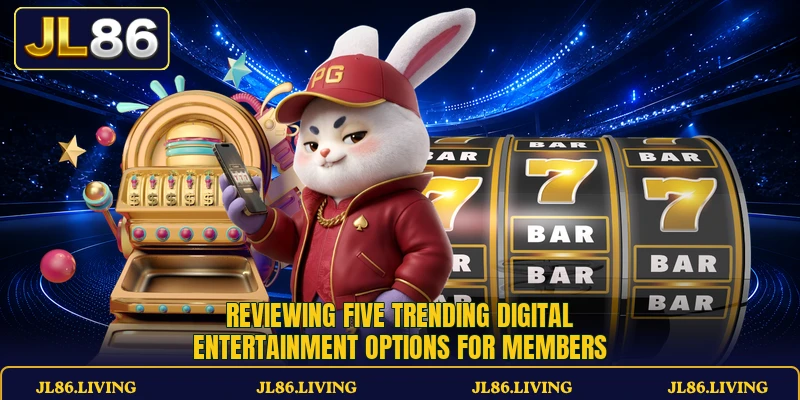 Reviewing five trending digital entertainment options for members Reviewing five trending digital entertainment options for members