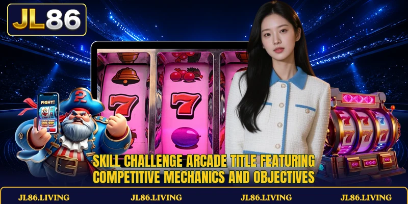Skill Challenge arcade title featuring competitive mechanics and objectives Skill Challenge arcade title featuring competitive mechanics and objectives