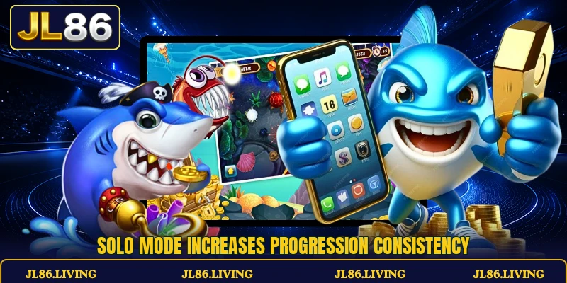 Solo mode increases progression consistency