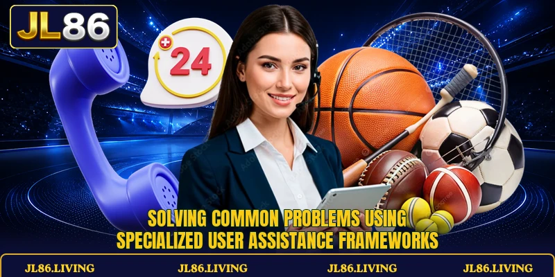 Solving common problems using specialized user assistance frameworks