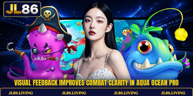 Visual feedback improves combat clarity in Aqua Ocean Pro